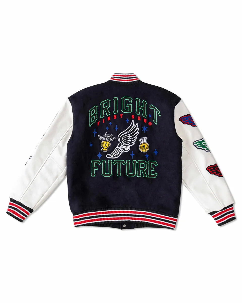 First Row Bright Future Varsity Jacket