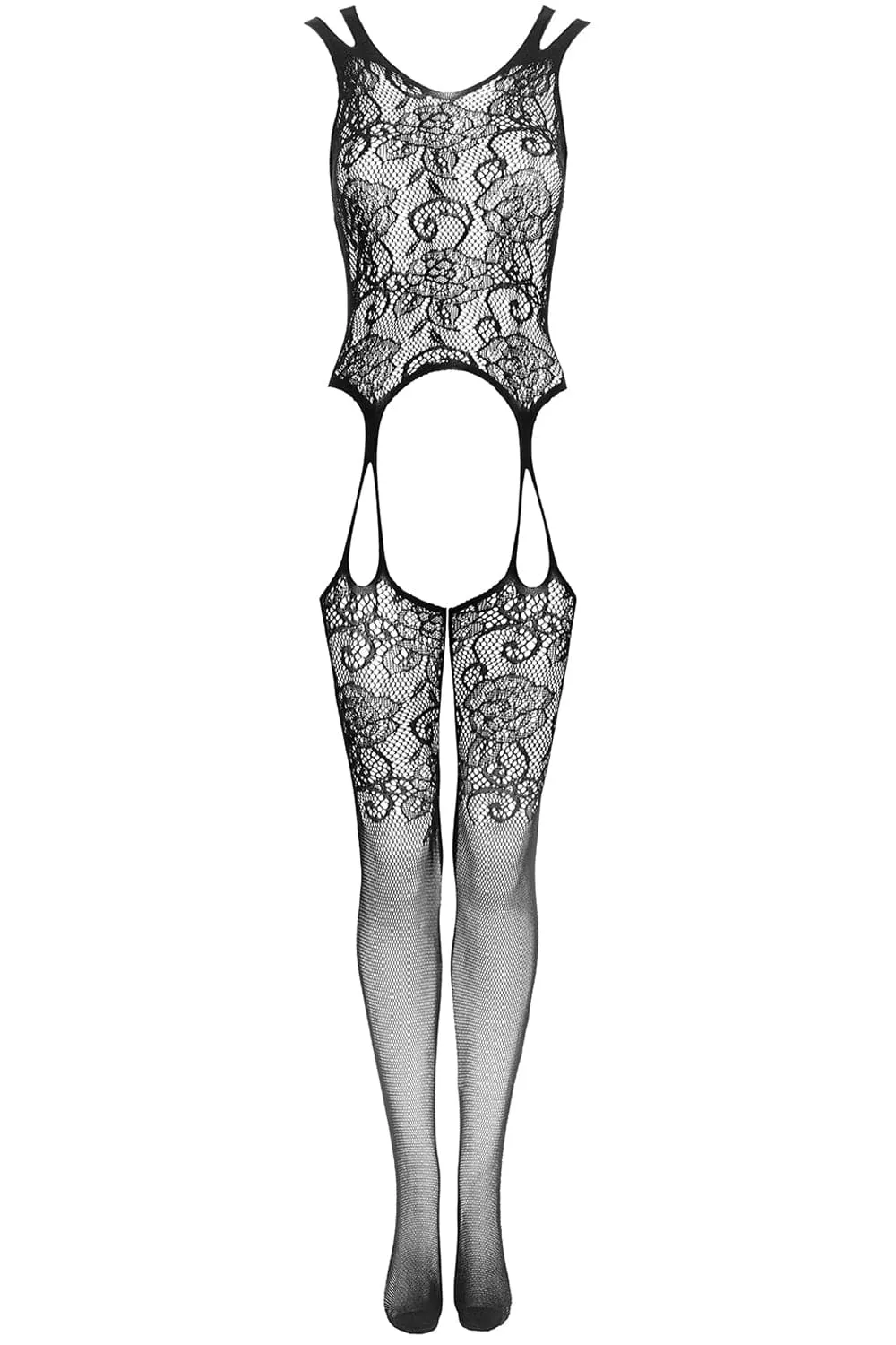 Floral Lace Bodystocking