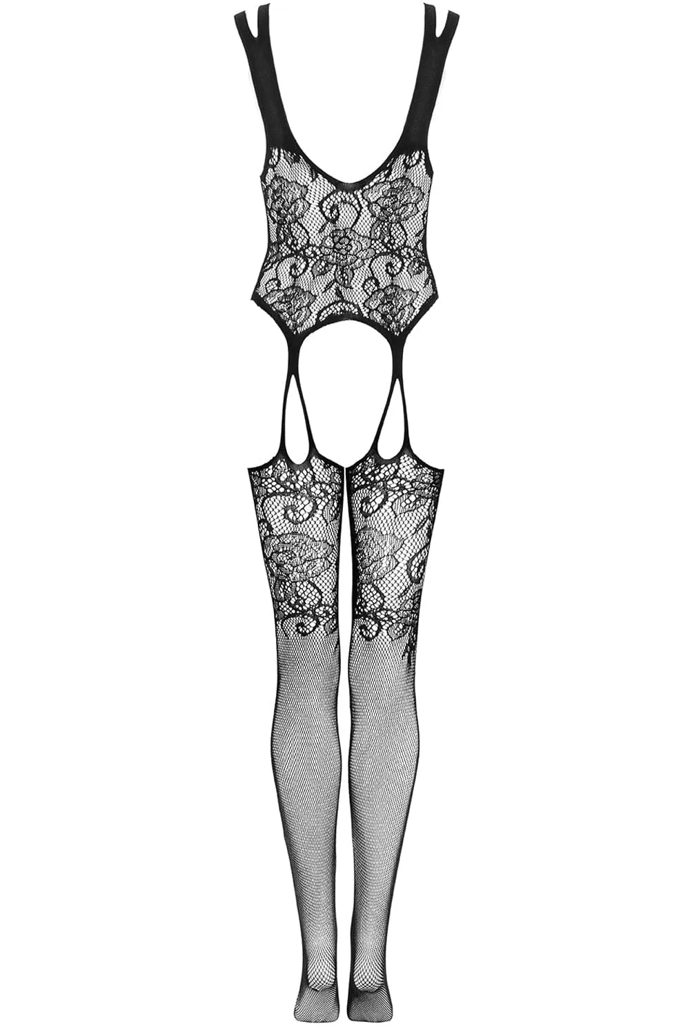 Floral Lace Bodystocking