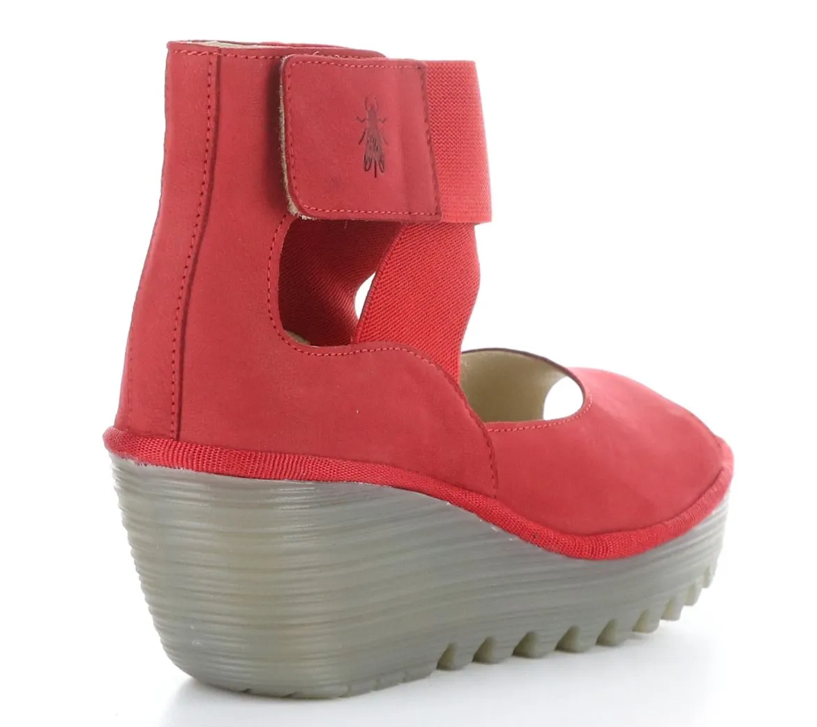 Suede Wedges by Fly London - Yefi