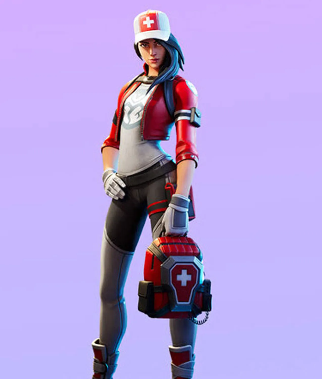 Red Videogame Jacket - Fortnite Chapter 2