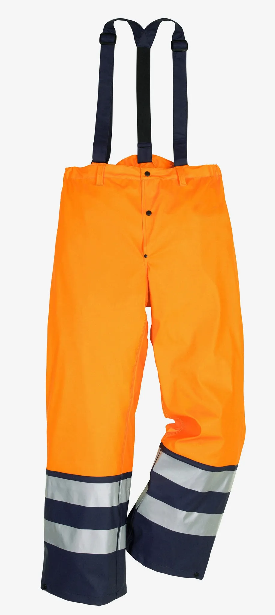 Fristads Rain Trousers Rs-225  Orange / Dark Blue