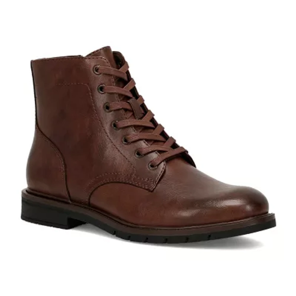 Frye and Co. Mens Viper Flat Heel Lace Up Boots