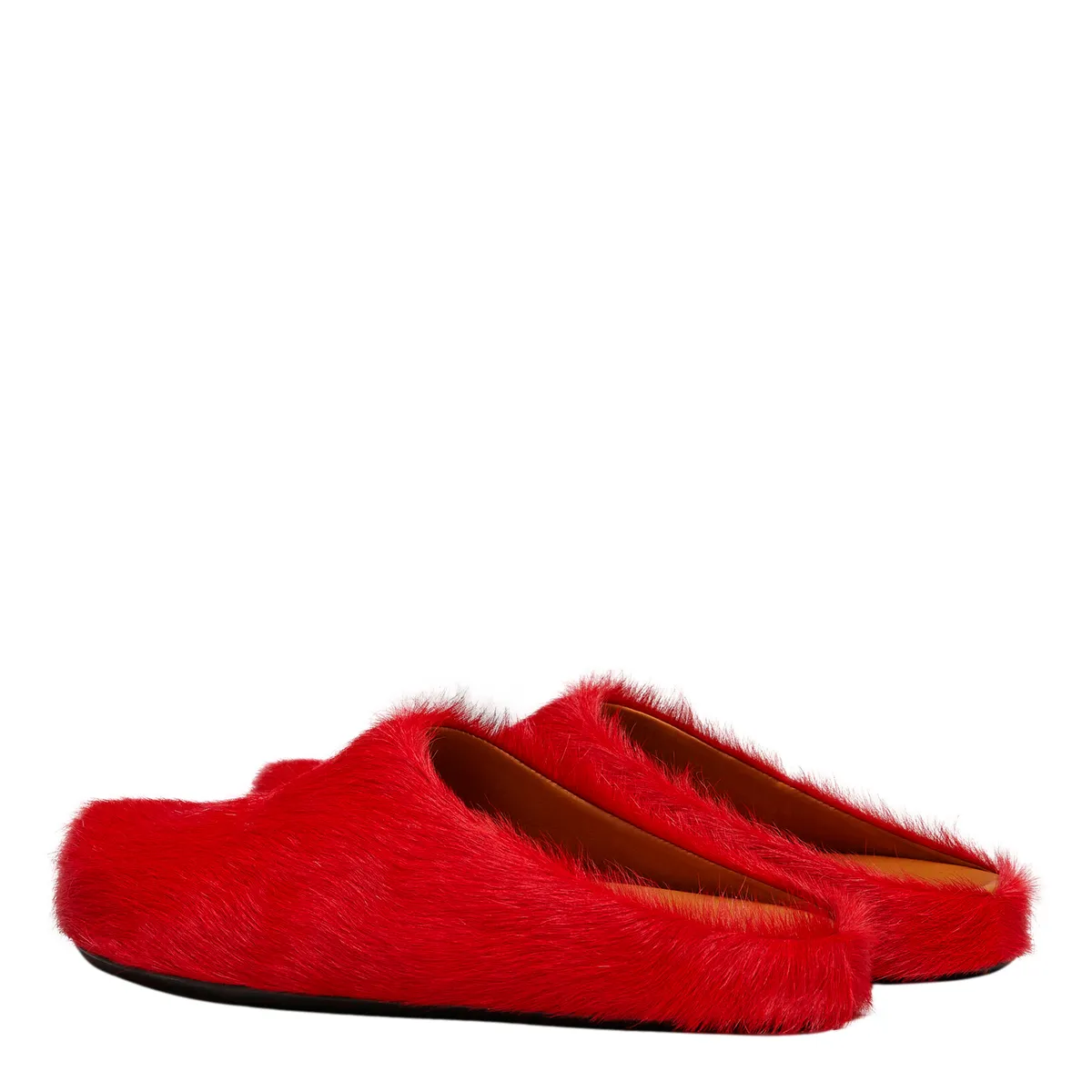 Red Fussbett Mules