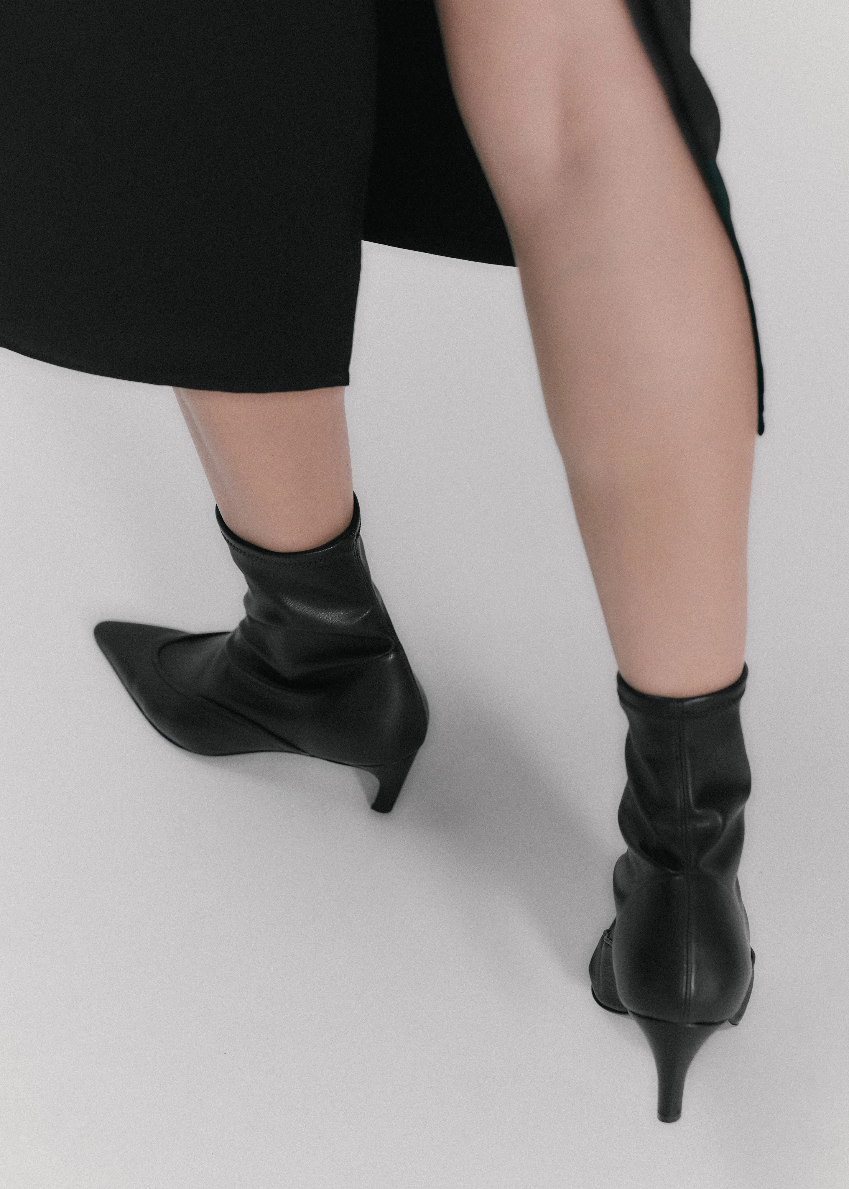 Gia Borghini X Heidi Bivens Hunter Boots - Black