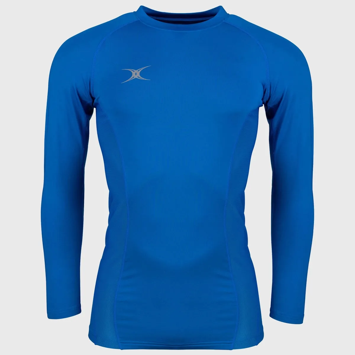 Gilbert Men's Atomic II Long Sleeve Baselayer Top Royal Blue