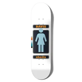 Girl Skateboards Davis Tull Palette Skateboard Deck 8.375