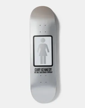 Girl Kennedy Black White G069 Skateboard Deck - 8.25