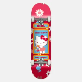 Girl Skateboards - 7.75 Sanrio Carroll Hello Kitty Complete Skateboard