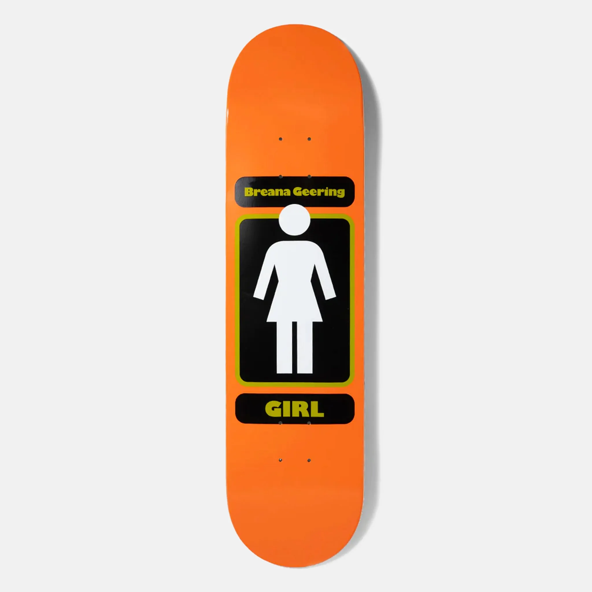 Girl Skateboards - 8.0 Breana Geering 93 Til Skateboard Deck - Orange