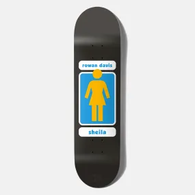 Girl Skateboards - 8.0 Rowan Davis 93 Til Skateboard Deck - Black