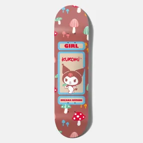 Girl Skateboards - 8.5 Sanrio Geering Hello Kitty Skateboard Deck - Brown