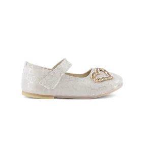 Girls Golden Fancy Pumps KD0904