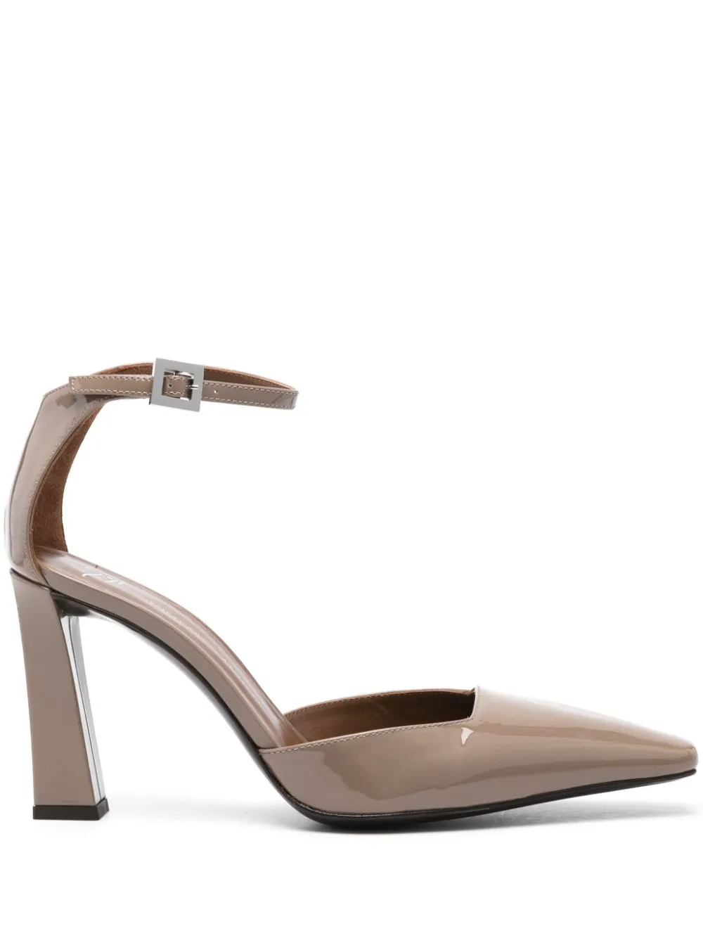 Giuseppe Zanotti 85mm leather pumps - Brown