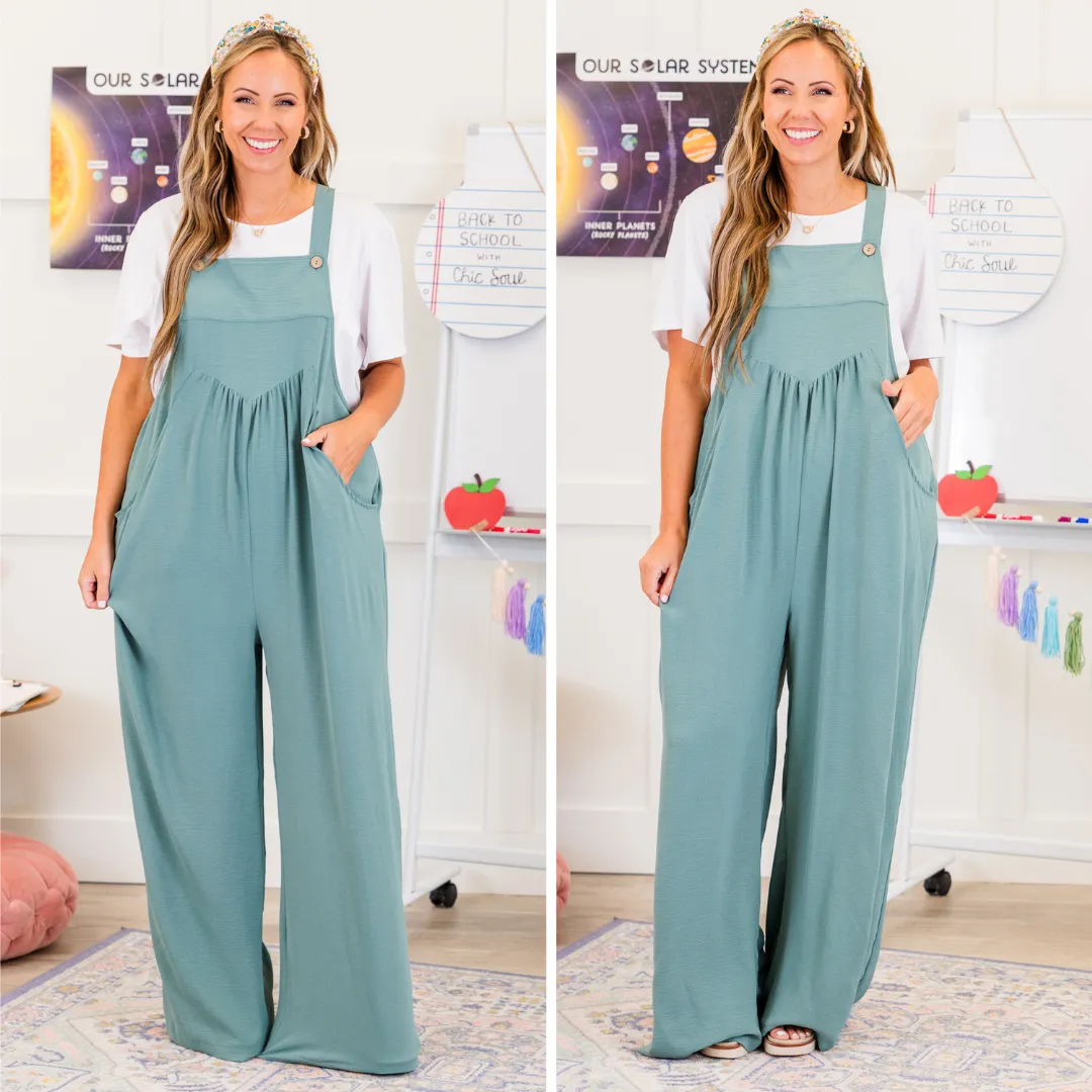 Laugh Jumpsuit Sage - Buy Online Now