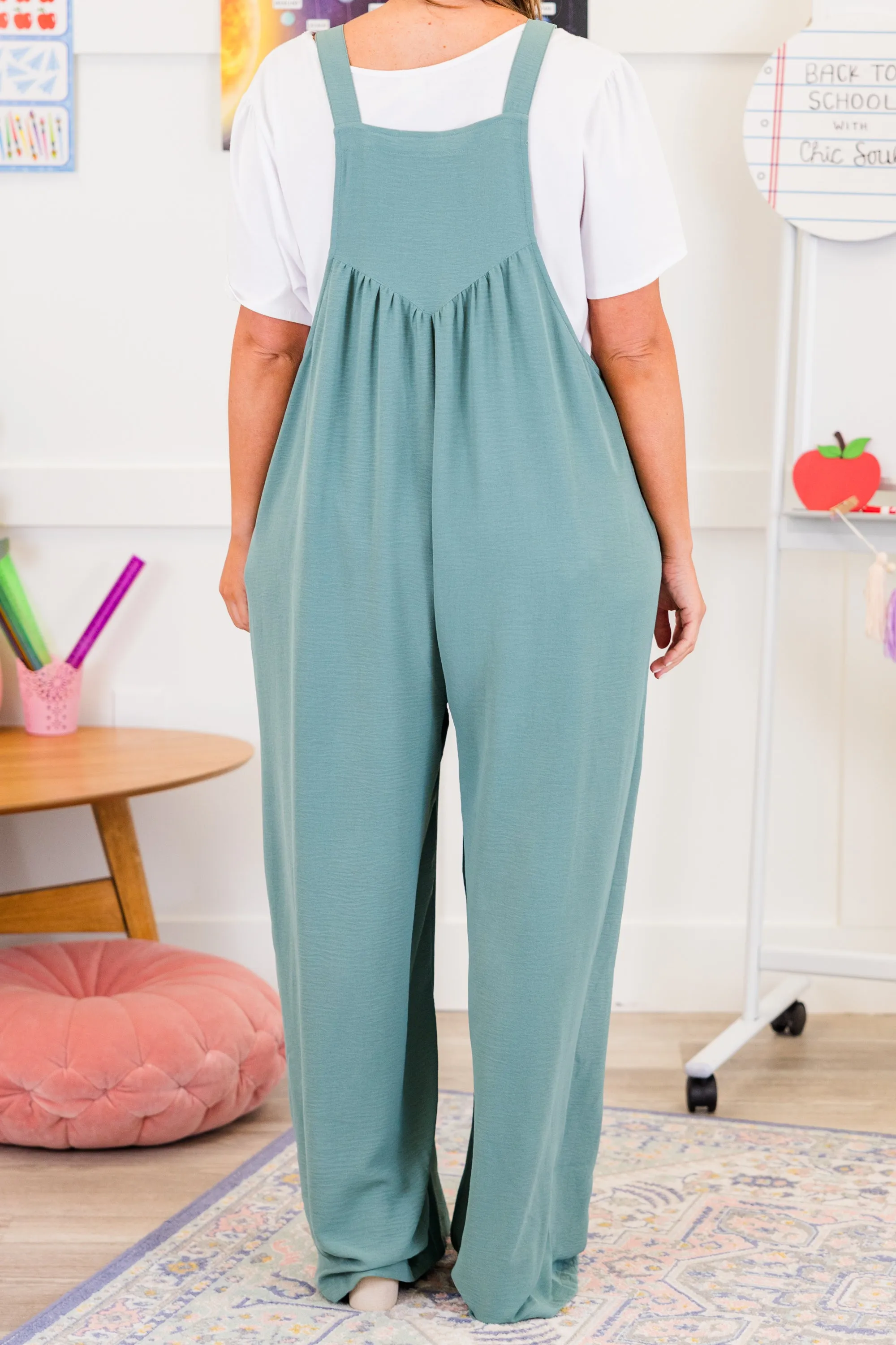 Laugh Jumpsuit Sage - Buy Online Now