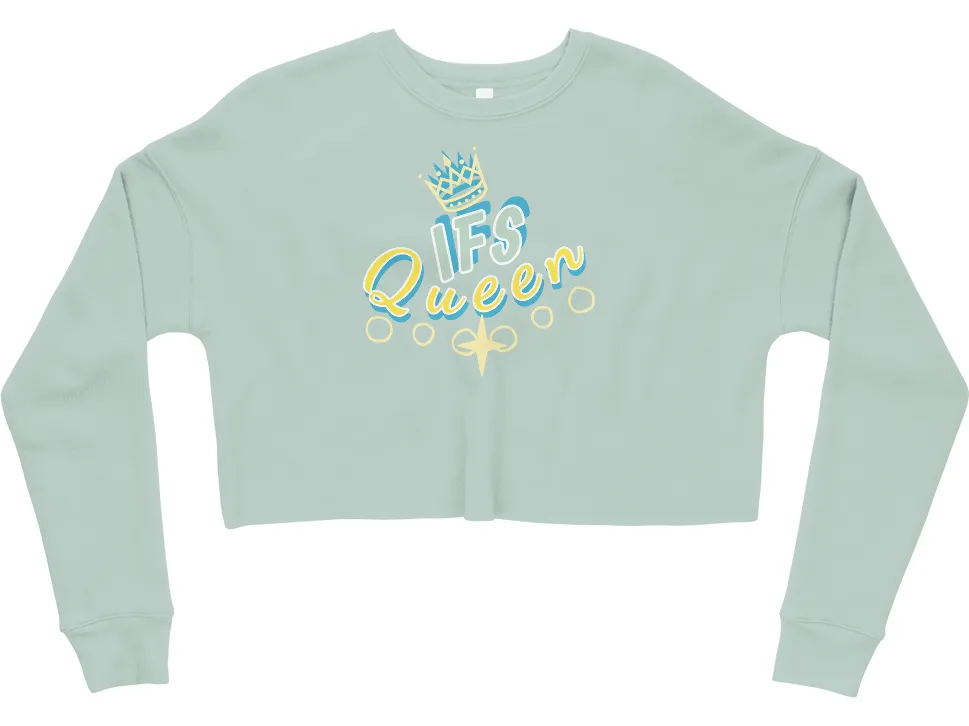 Graphiti Crop Sweatshirt