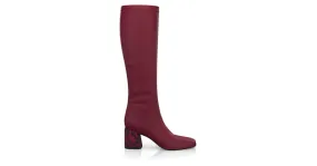 Stylish Heeled Sock Boots