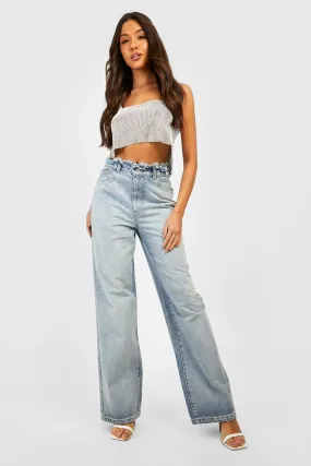 High Waisted Wide Leg Jeans