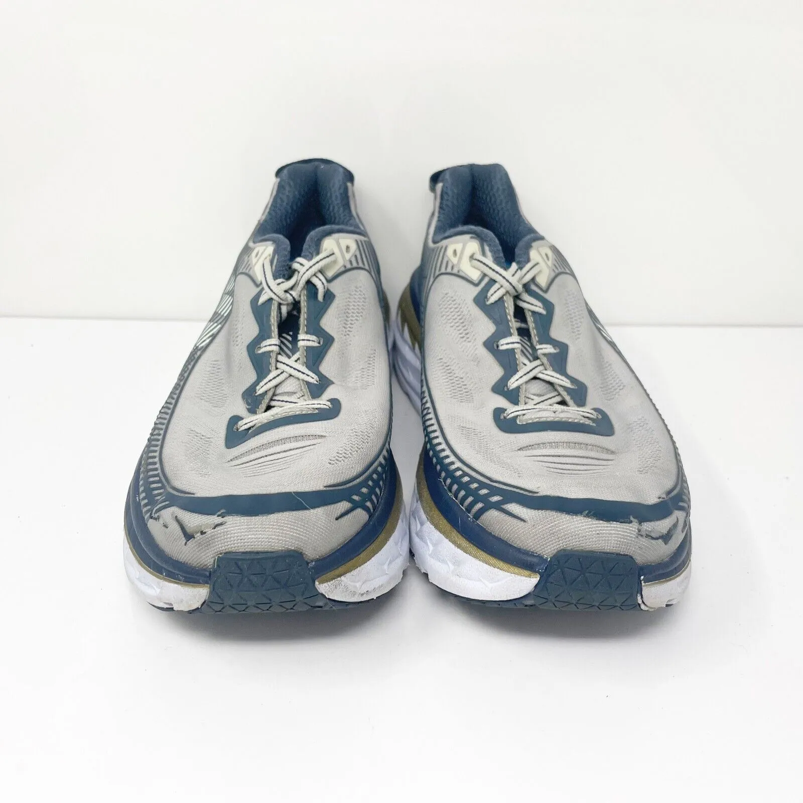 Hoka One One Mens Bondi 5 1014757 CGMN Gray Running Shoes Sneakers Size 10.5