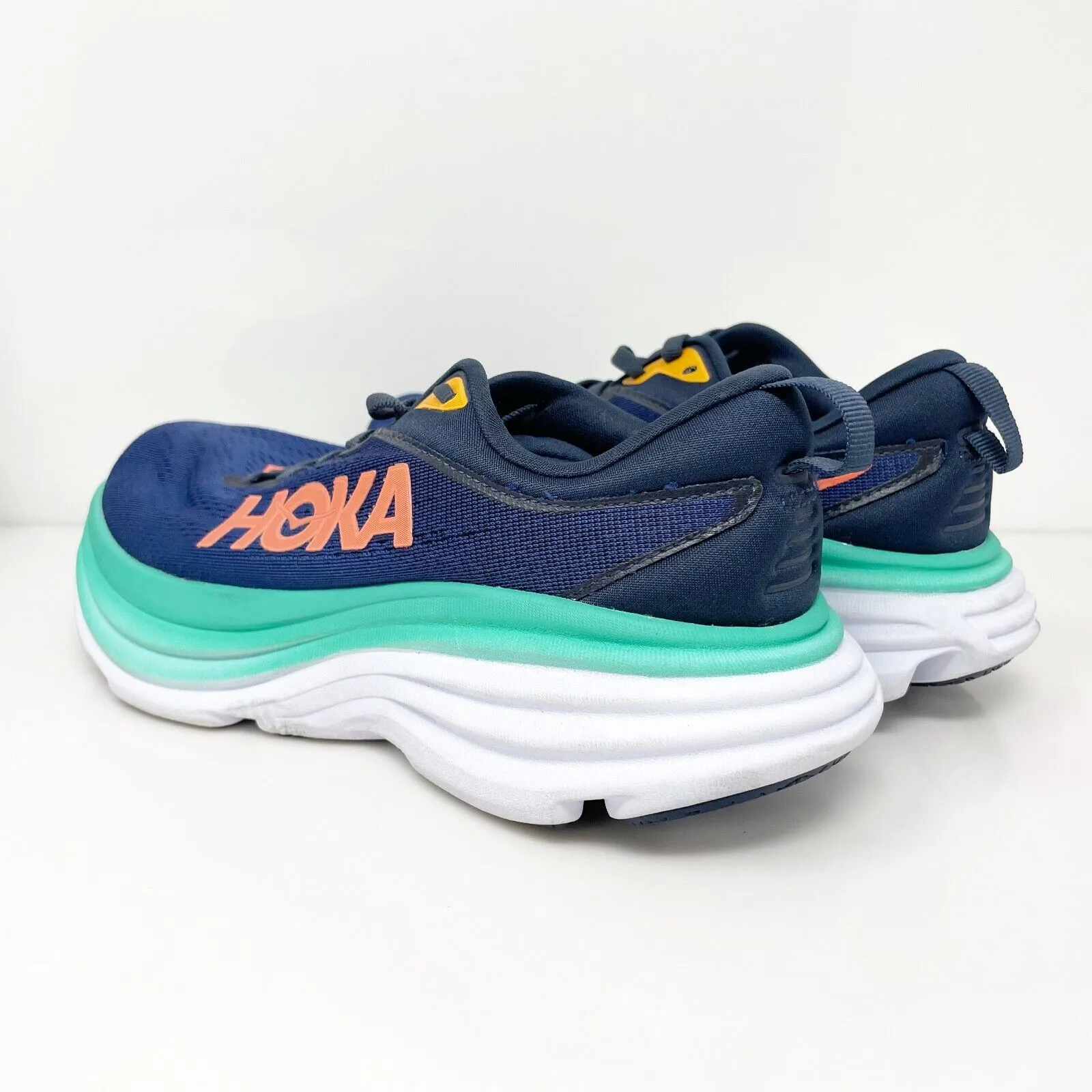 Hoka One One Womens Bondi 8 1127952 OSBB Blue Running Shoes Sneakers Size 6.5 B