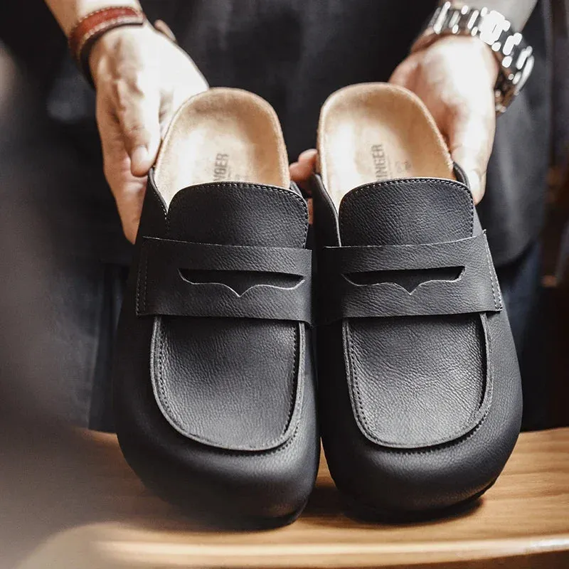 Hongeun Penny Loafer Mules