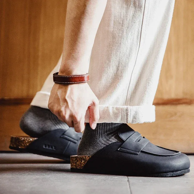 Hongeun Penny Loafer Mules