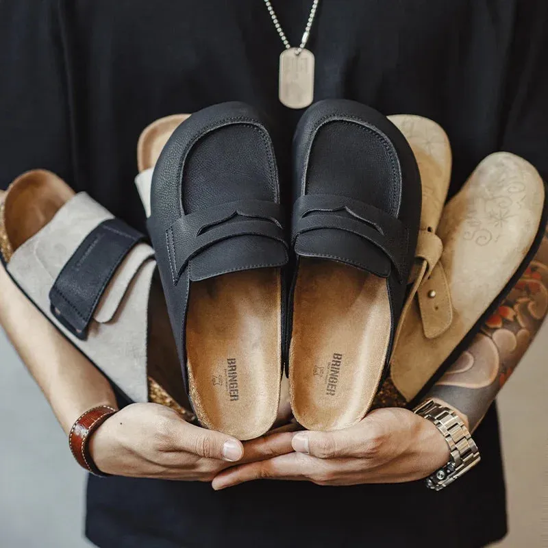 Hongeun Penny Loafer Mules