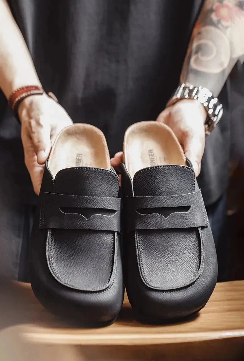 Hongeun Penny Loafer Mules