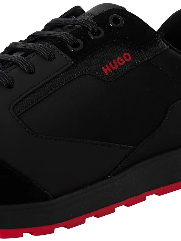 HUGO Icelin Running Trainers - Black