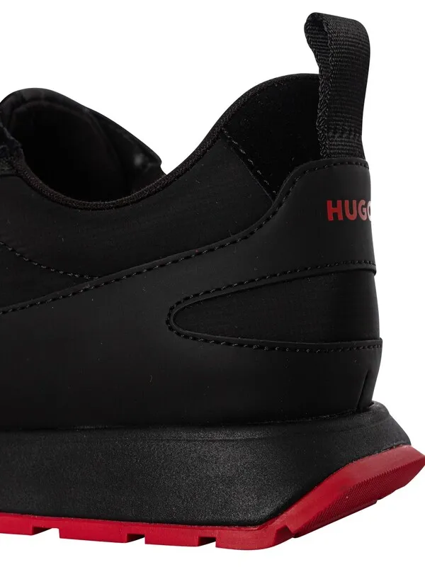 HUGO Icelin Running Trainers - Black