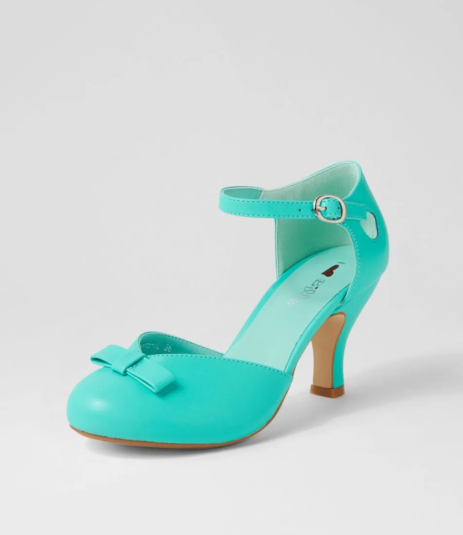 I LOVE BILLY Moore Robin Egg Heels