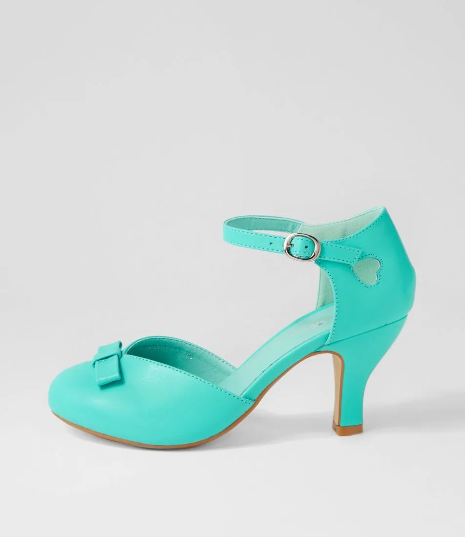 I LOVE BILLY Moore Robin Egg Heels