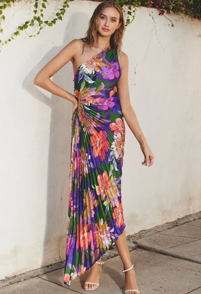 Ibiza Rio Dress - Tropical Print Mini Dress