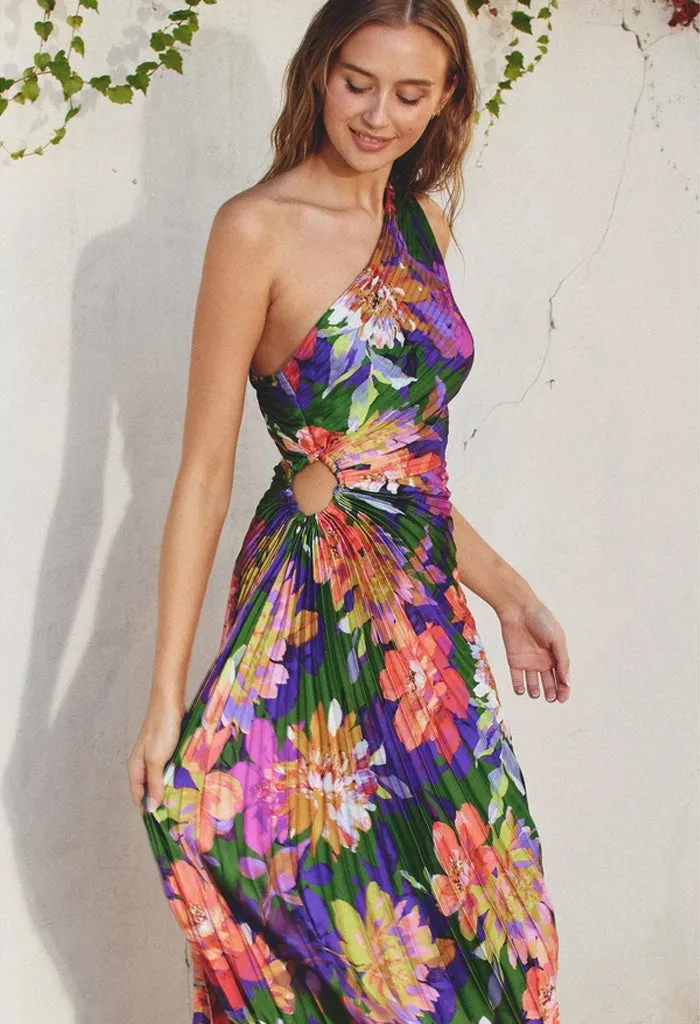 Ibiza Rio Dress - Tropical Print Mini Dress