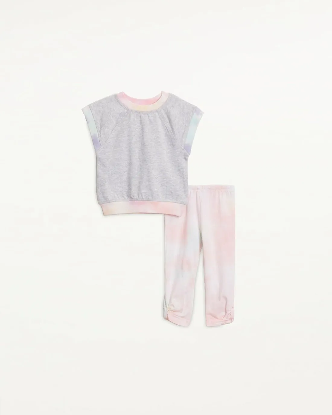 Infant Girl Cotton Candy Sky Legging Set