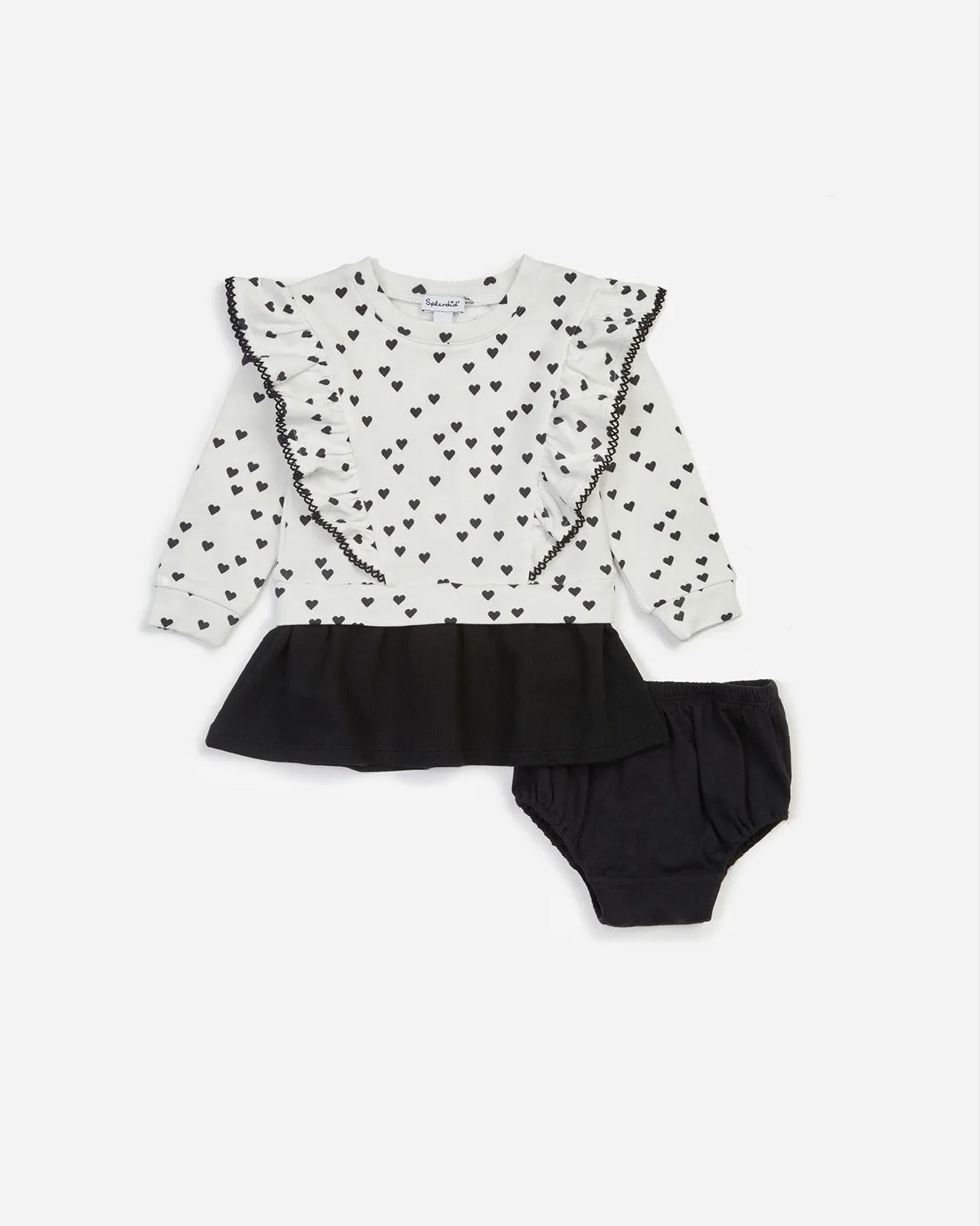 Infant Girl Mini Hearts Dress