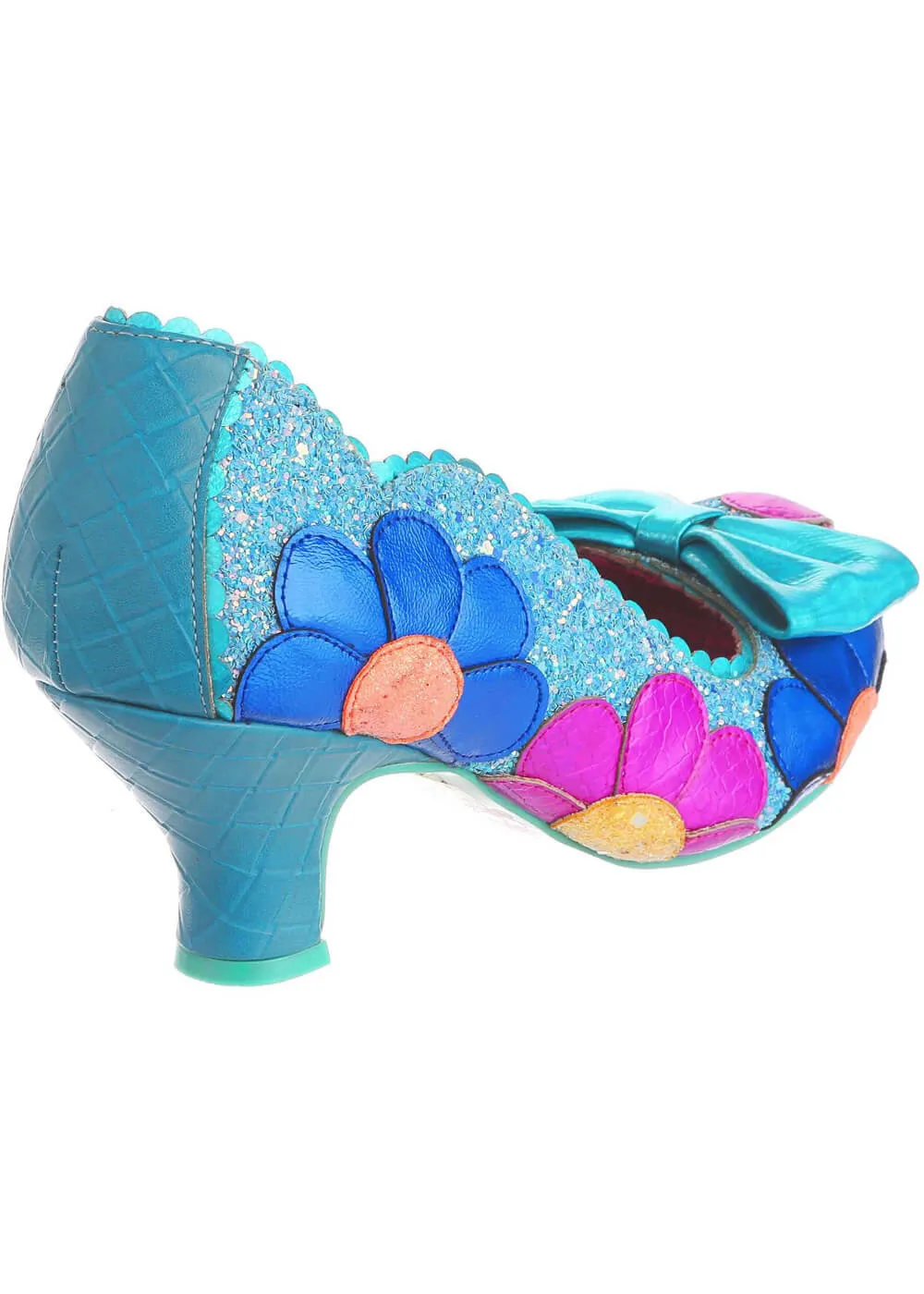 Irregular Choice Daisy Daisy 50's Pumps Blue