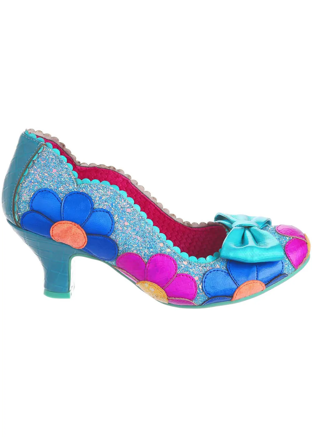 Irregular Choice Daisy Daisy 50's Pumps Blue