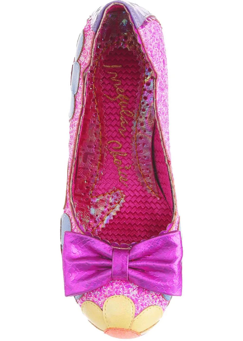 Irregular Choice Daisy Daisy 50's Pumps Pink