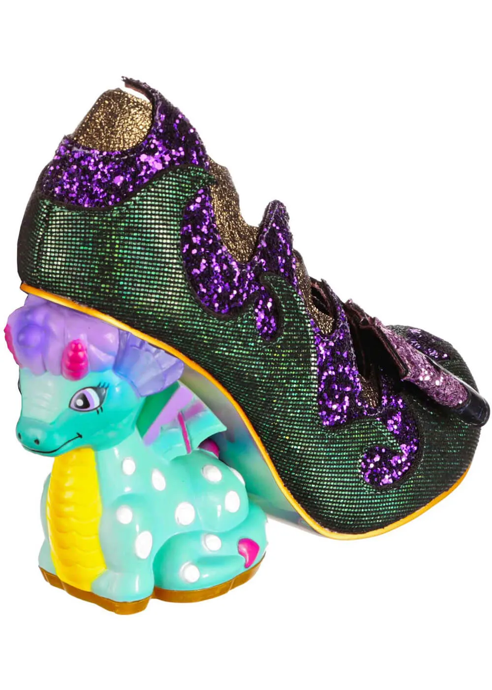 Green Dragon's Lair Pumps by Irregular Choice