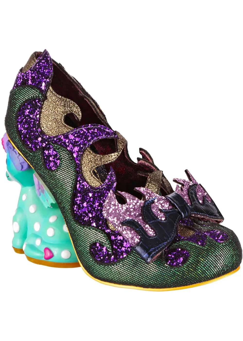 Green Dragon's Lair Pumps by Irregular Choice