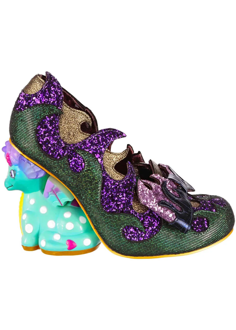 Green Dragon's Lair Pumps by Irregular Choice