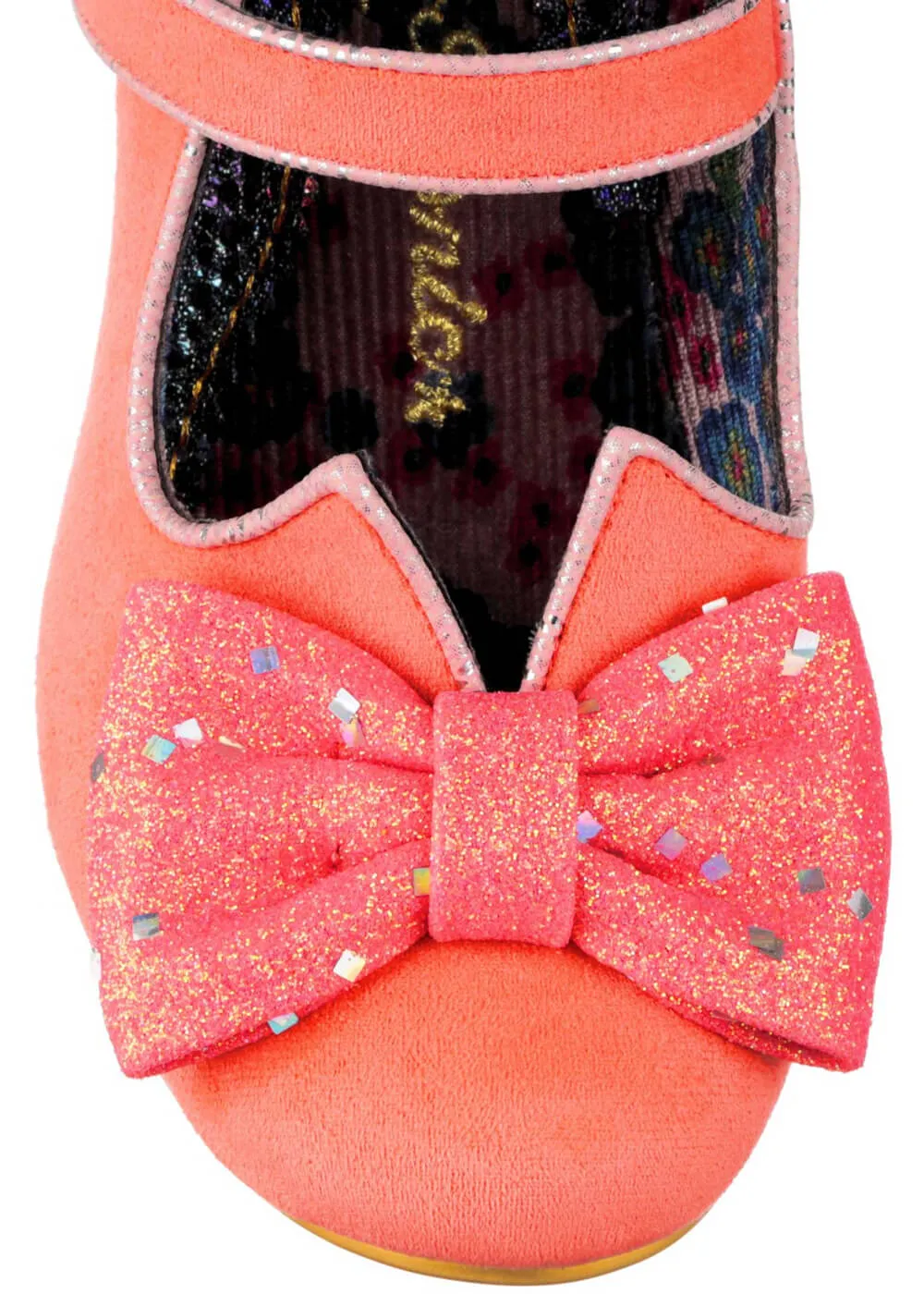 Irregular Choice Piccolo 50's Pumps Coral