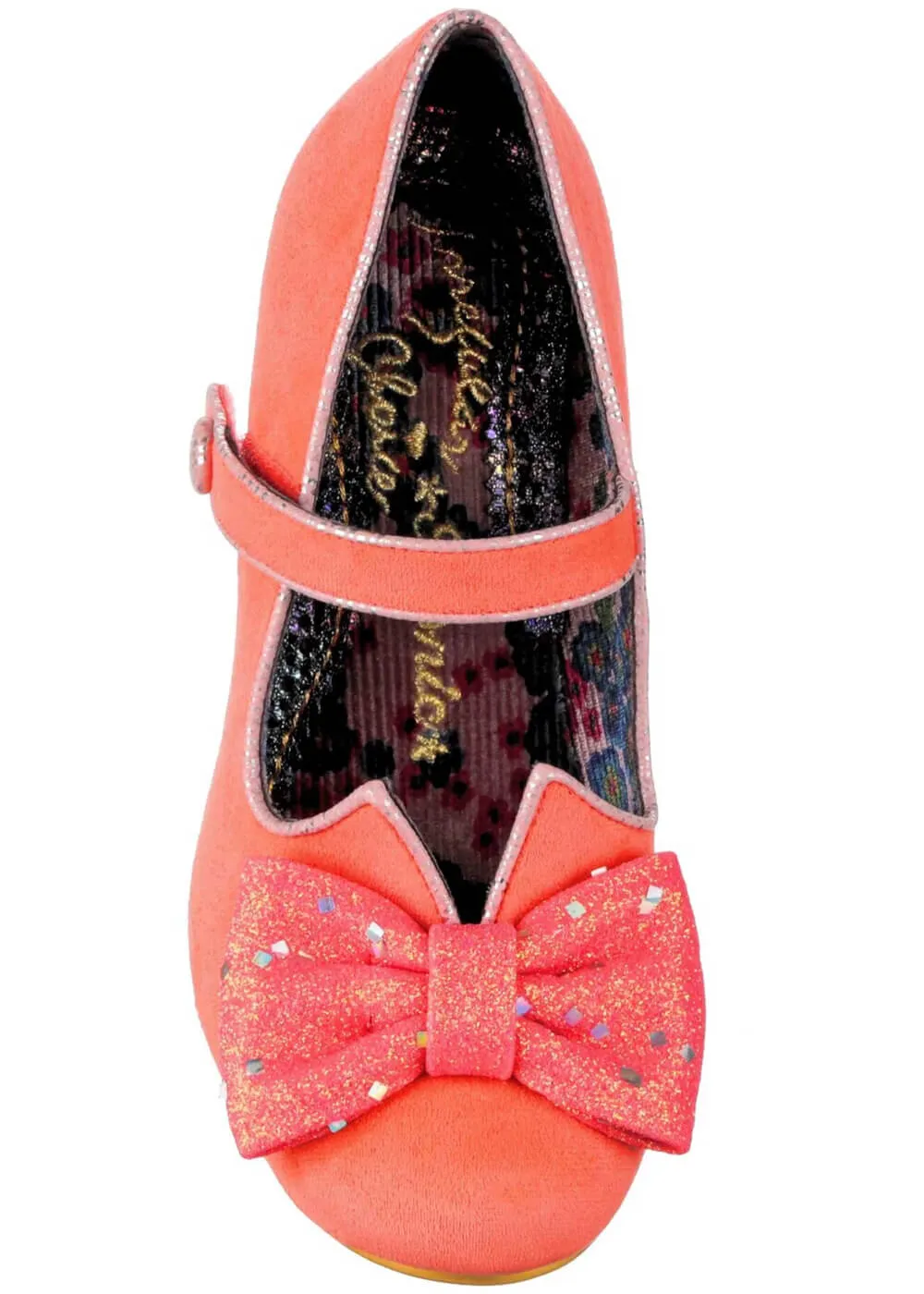 Irregular Choice Piccolo 50's Pumps Coral