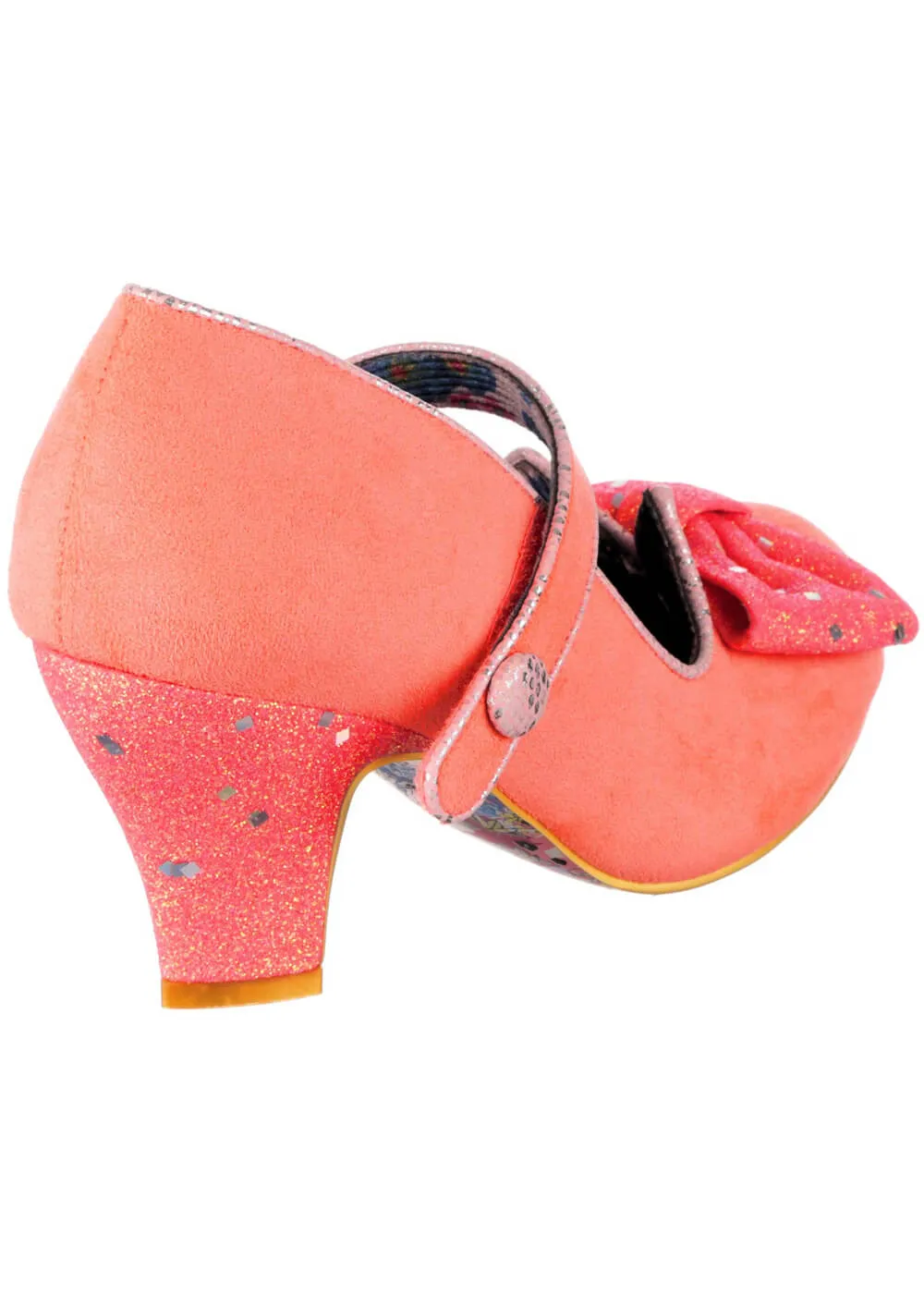 Irregular Choice Piccolo 50's Pumps Coral