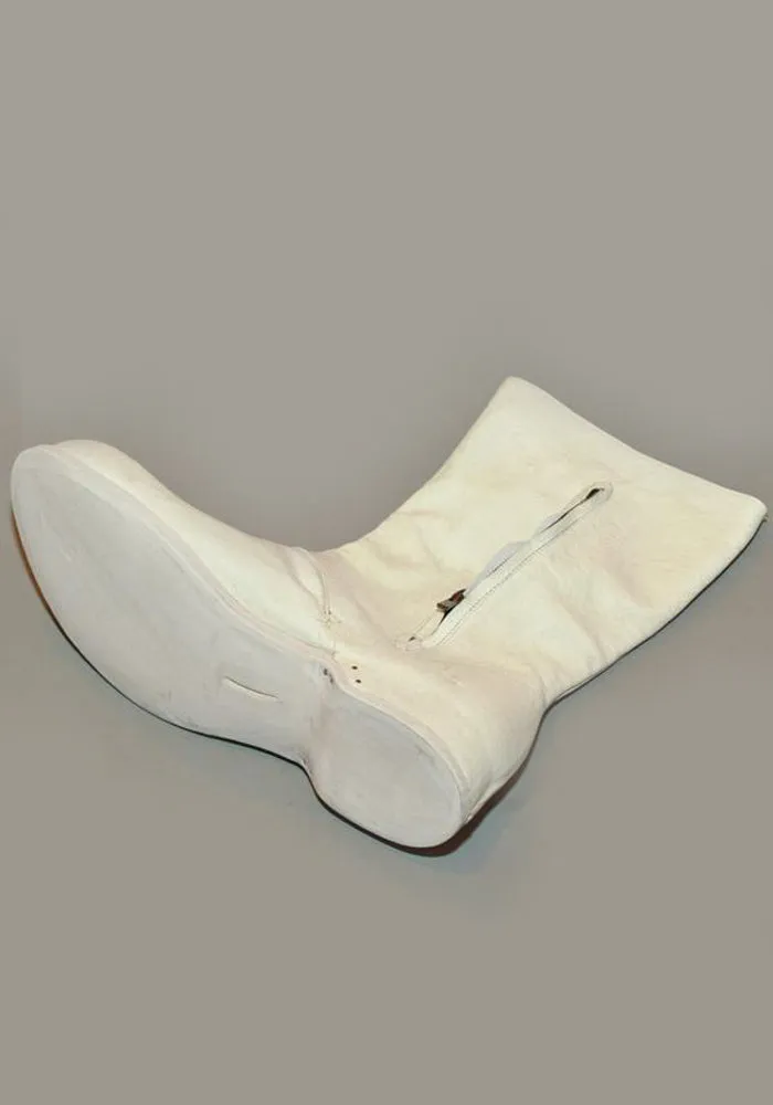 IS BY INDIVIDUAL SENTIMENTS MENS SIDE ZIP BOOTS DIRTY WHITE