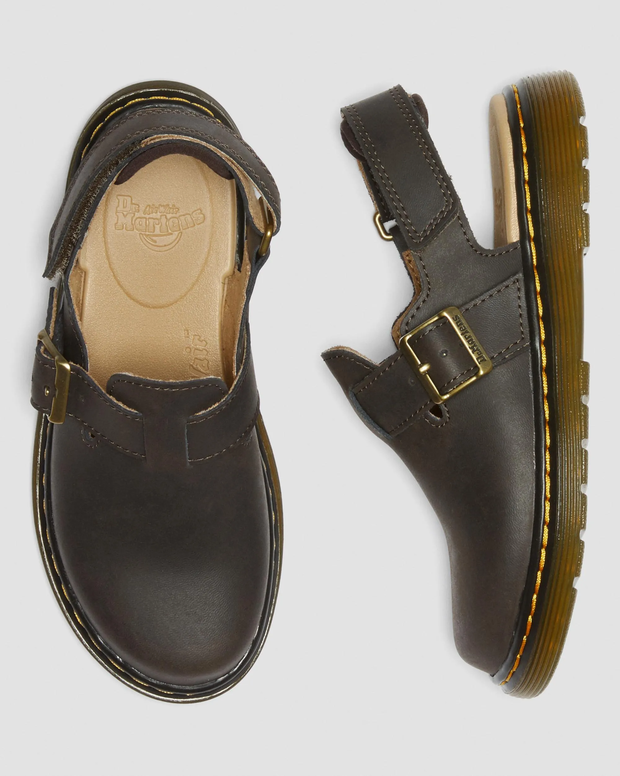 Junior Leather Mules