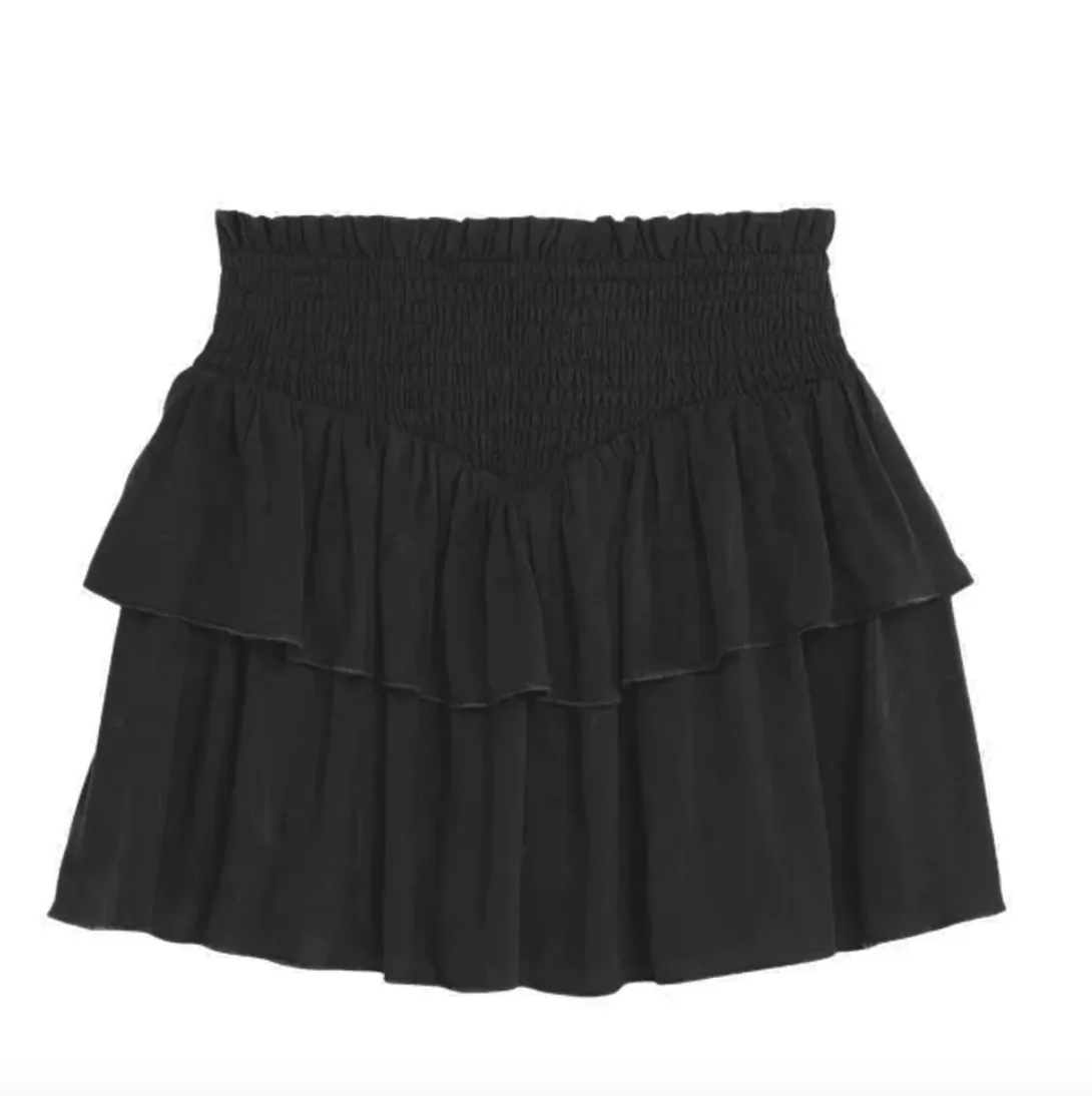 KatieJ Black Tween Brooke Skirt