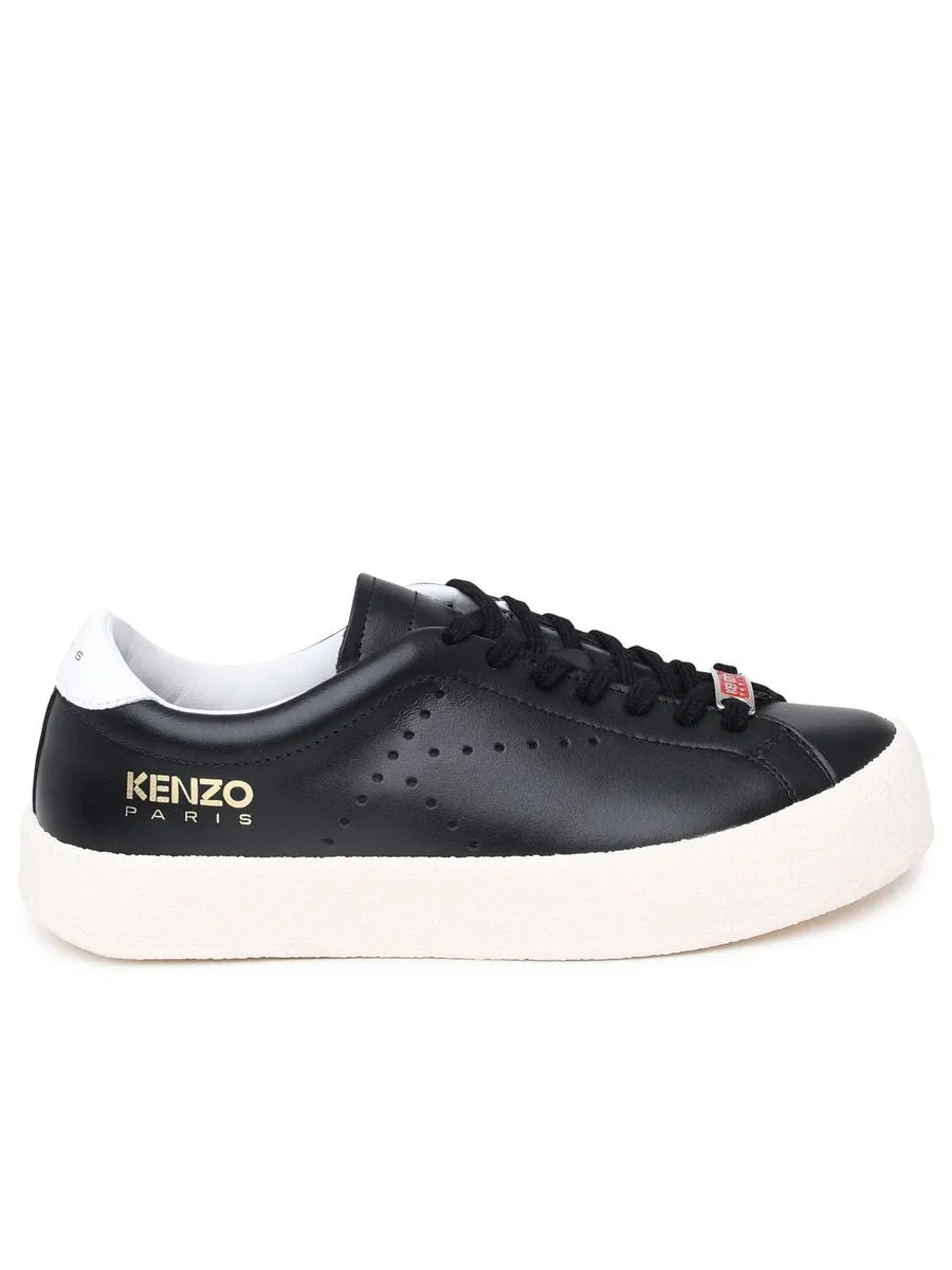 Kenzo    Kenzo Black Lear Sneakers